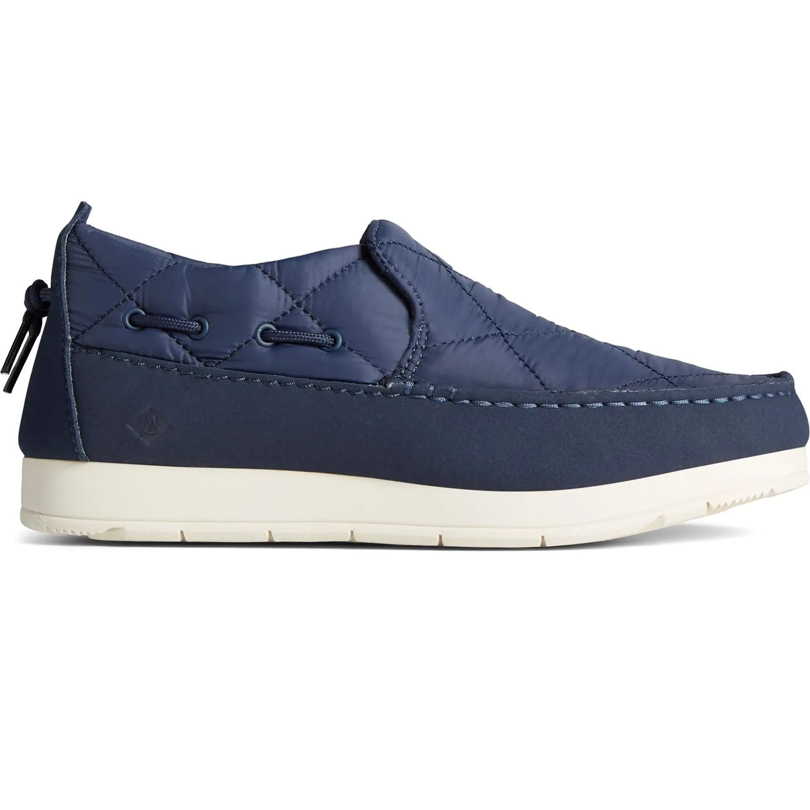 Sperry Moc-Sider Suede Women's Navy Moccasins Shoes