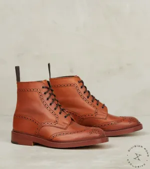 Stow Boot - 4497 - Leather - Tempesti Ambra Elbamatt Liscio