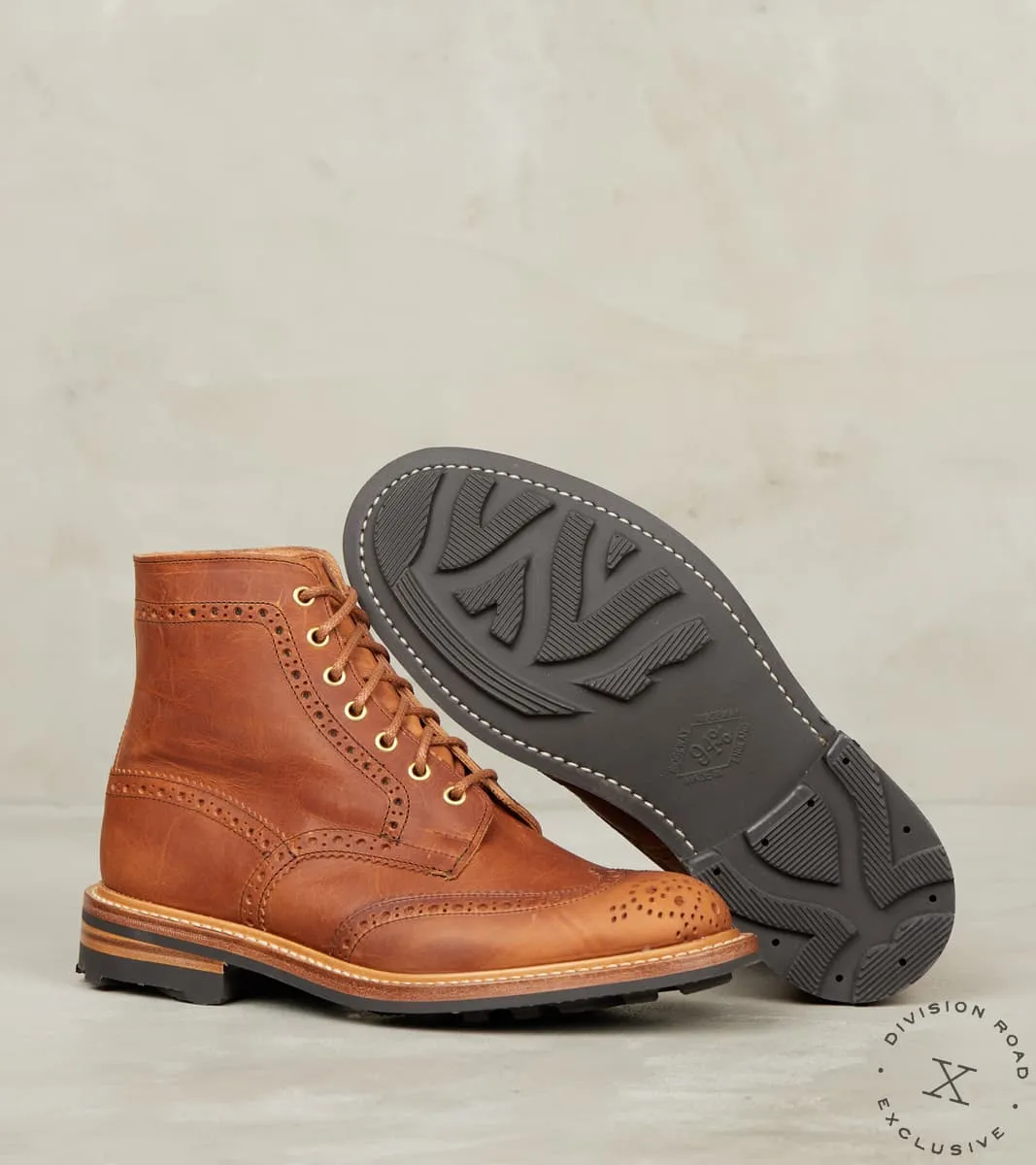 Stow Boot - 4497 - Ridgeway - CF Stead Bright Toffee Oiled Shoulder