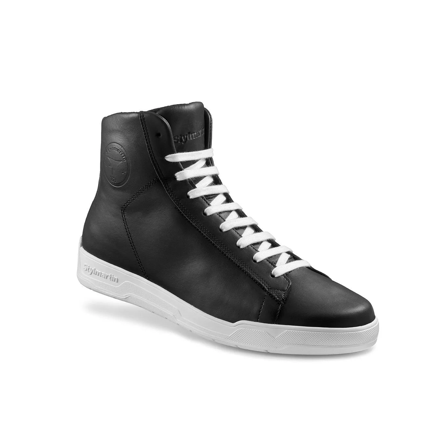 Stylmartin Core WP Sneaker Motorcycle Boots in Black and White