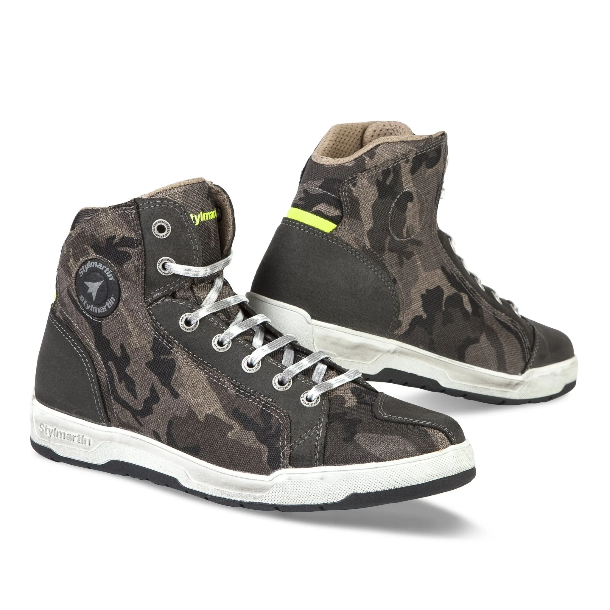 Stylmartin Raptor Evo WP Sneaker Motorcycle Boots in Camo