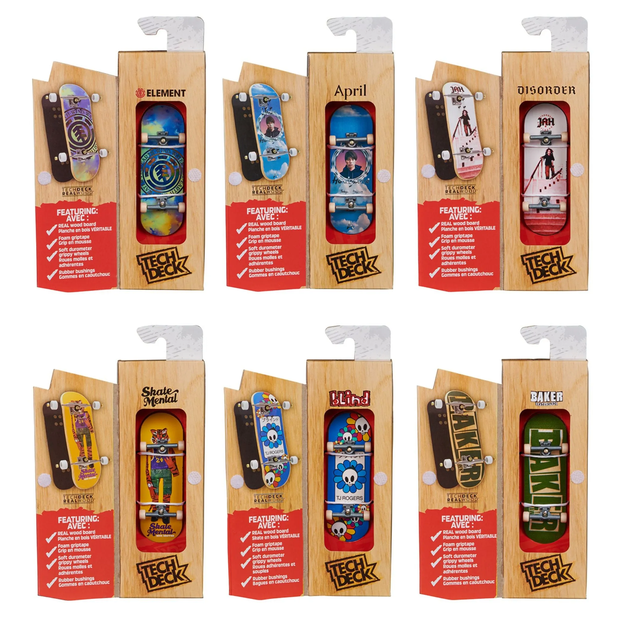 Tech Deck Performance Wood Fingerboard