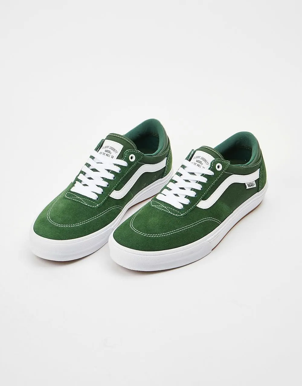 Vans Gilbert Crockett Skate Shoes - Green/White