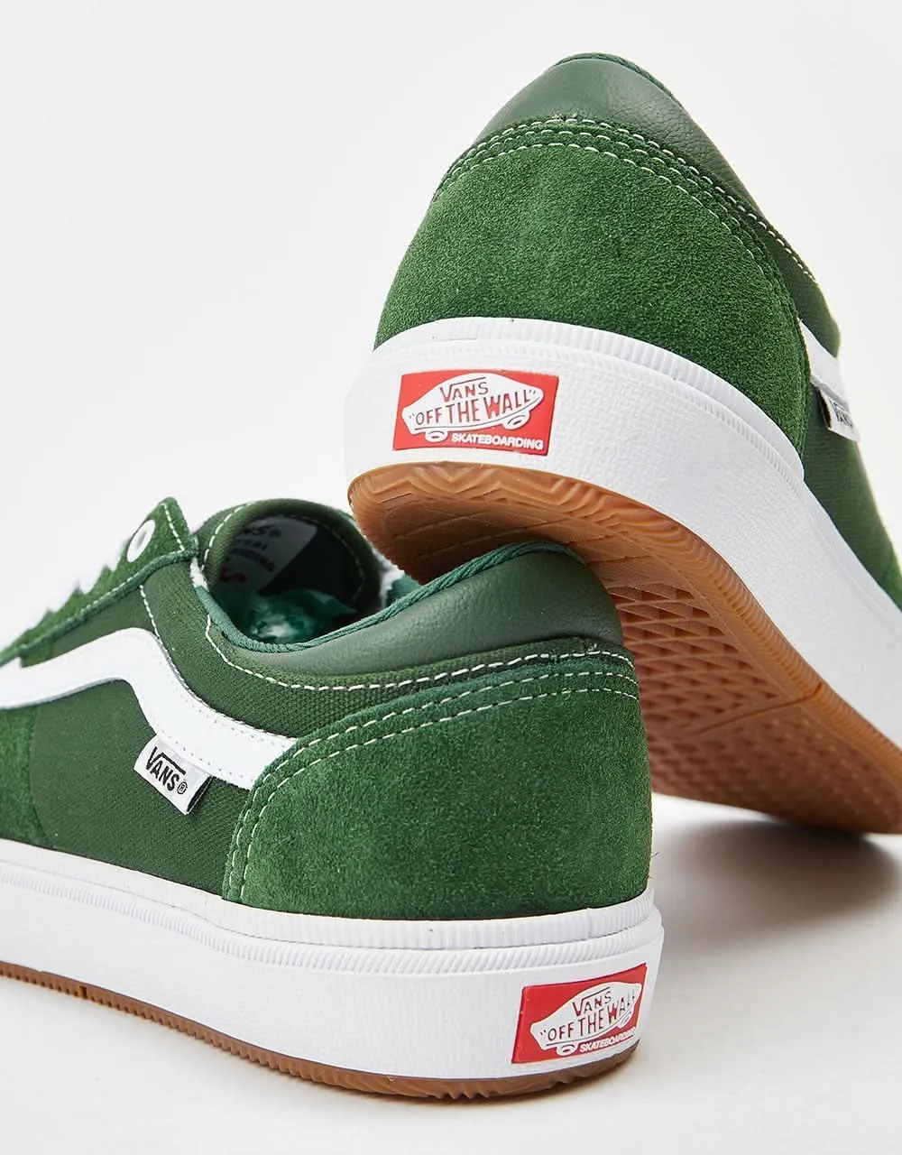 Vans Gilbert Crockett Skate Shoes - Green/White