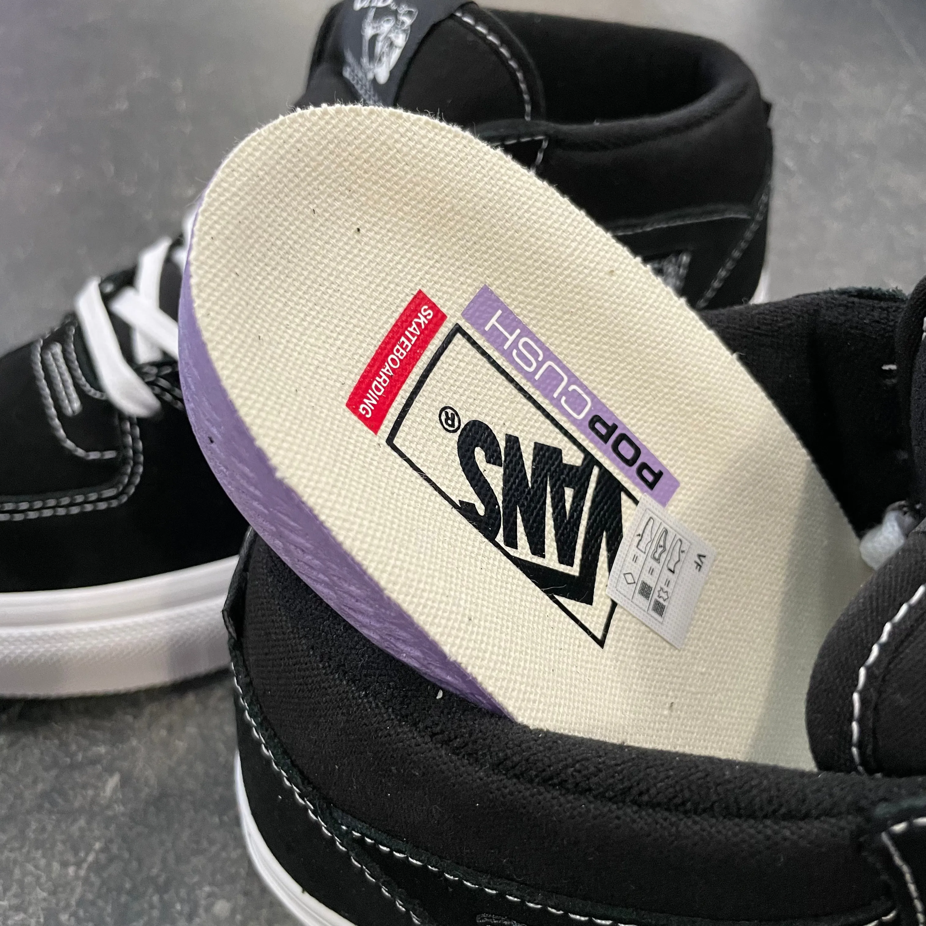 Vans Skate Half Cab Black/White SALE