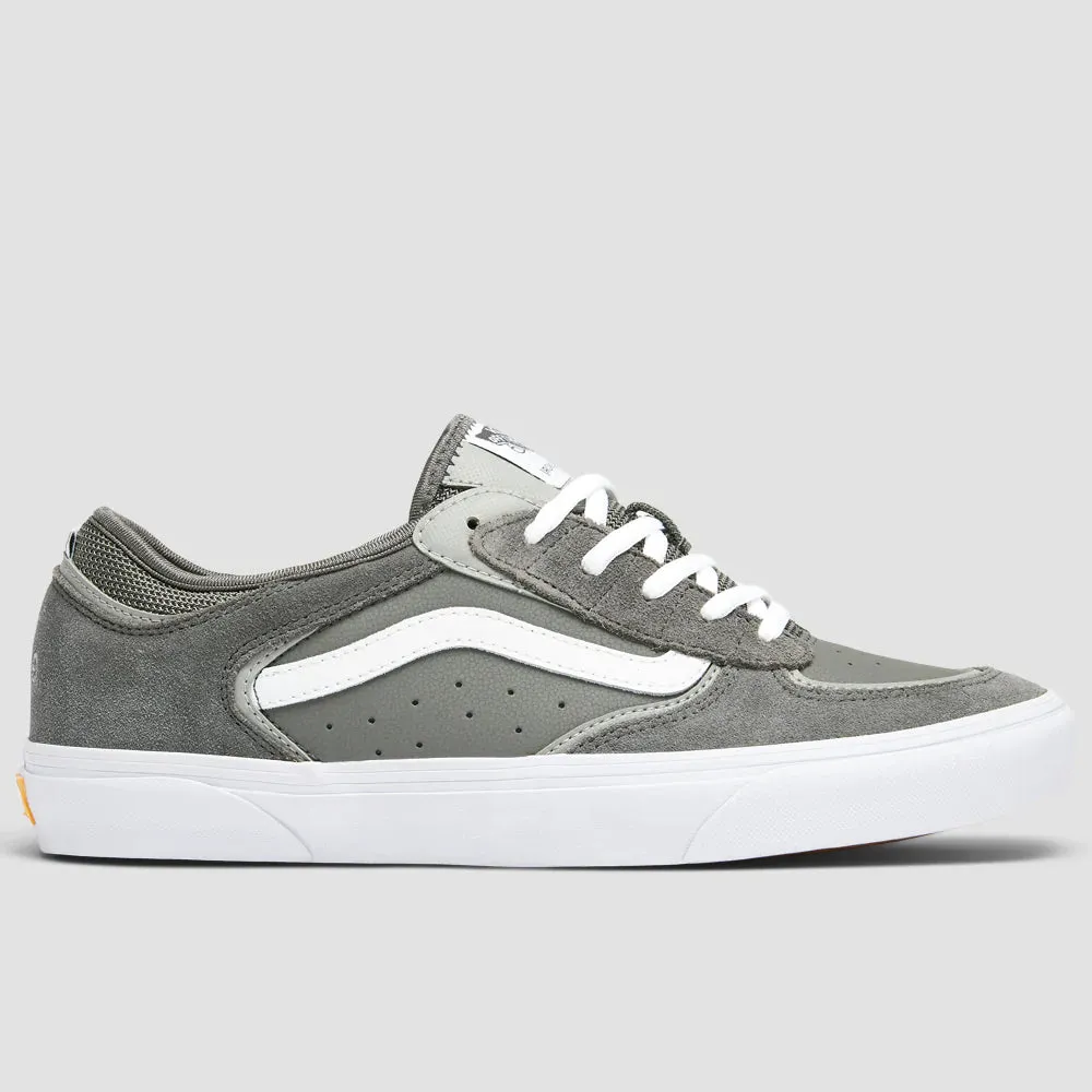 Vans Skate Rowley Trainers - Grey/White