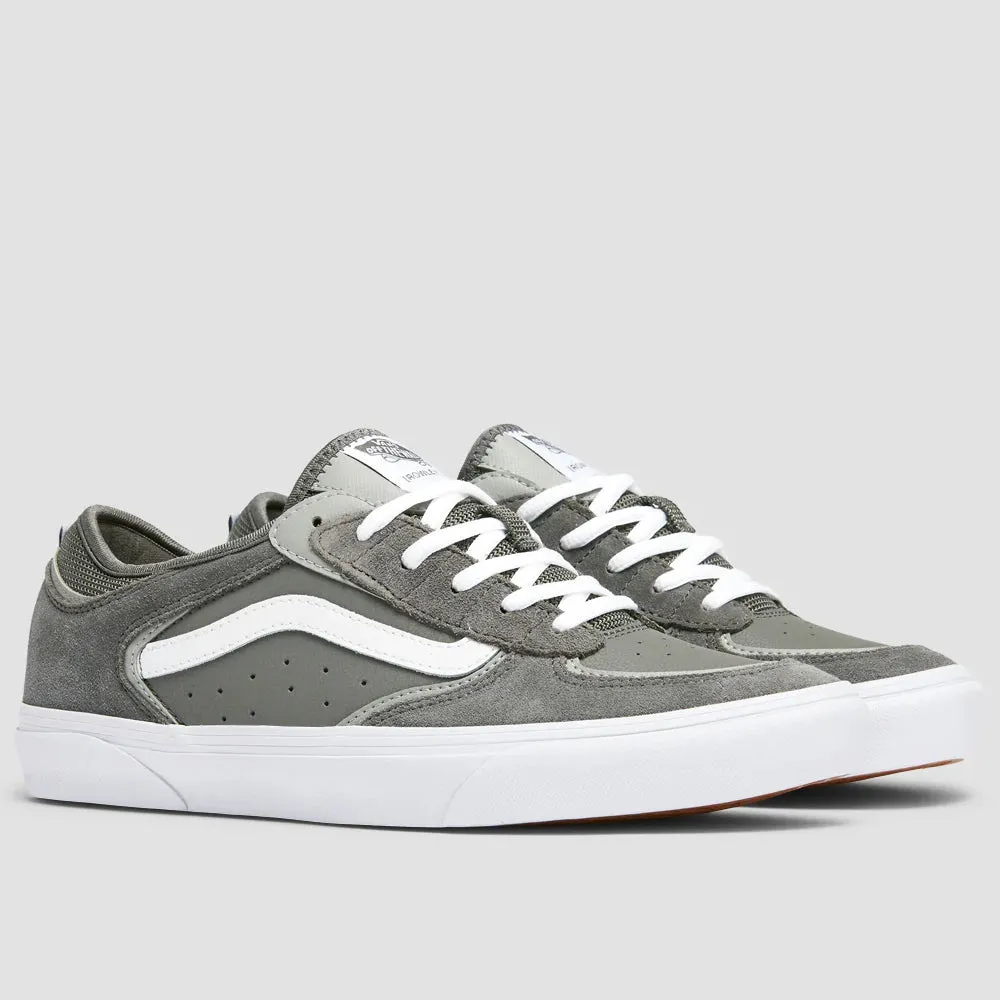 Vans Skate Rowley Trainers - Grey/White