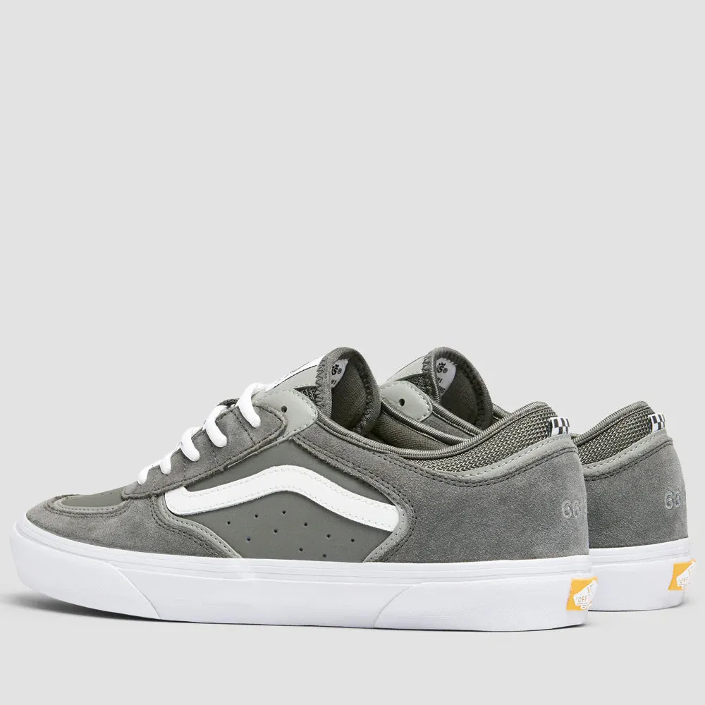 Vans Skate Rowley Trainers - Grey/White