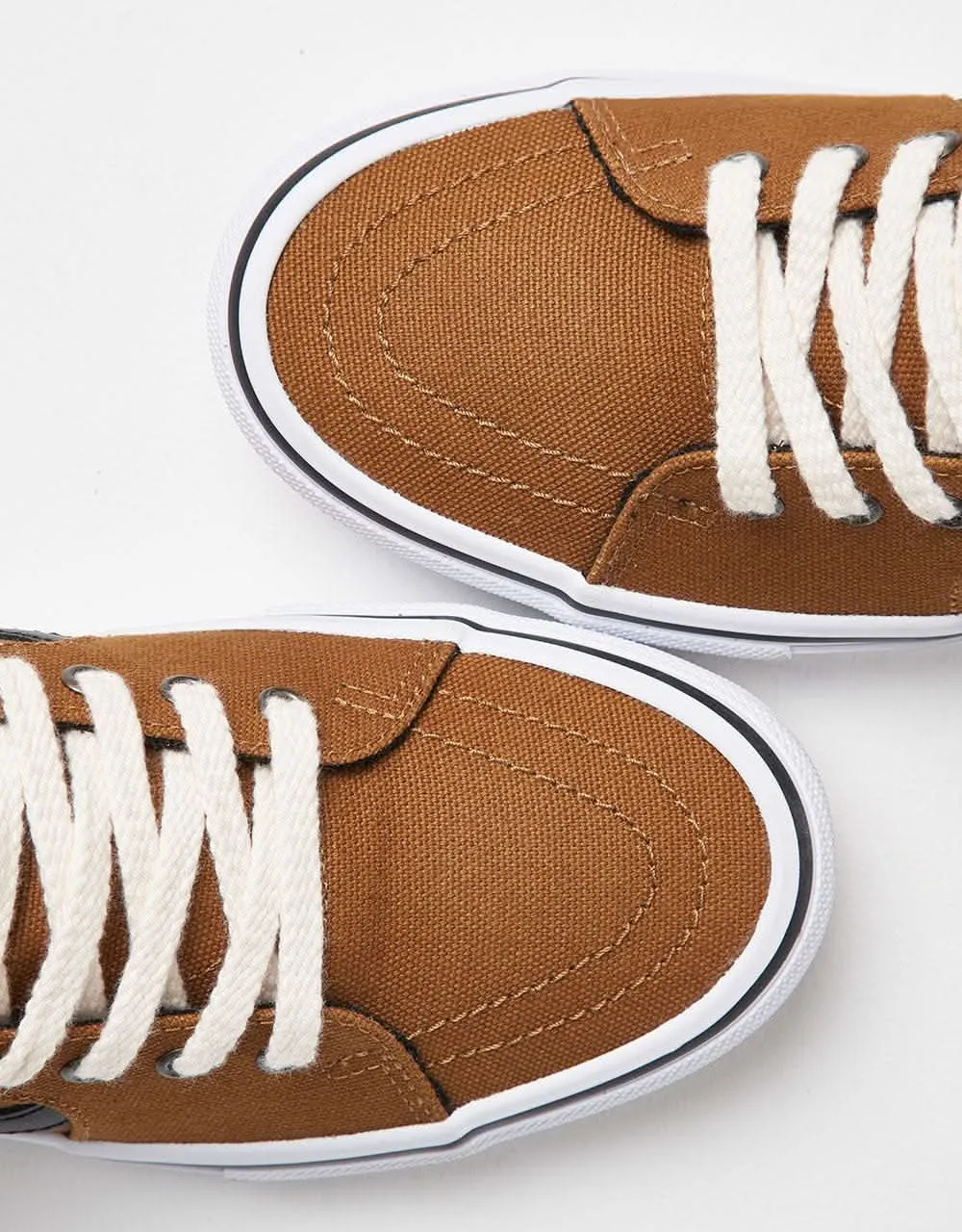 Vans Skate Sk8-Hi R1 UK Exclusive Shoes - Duck Canvas Golden Brown