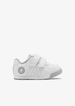 White Logo Respectful Low Sneakers