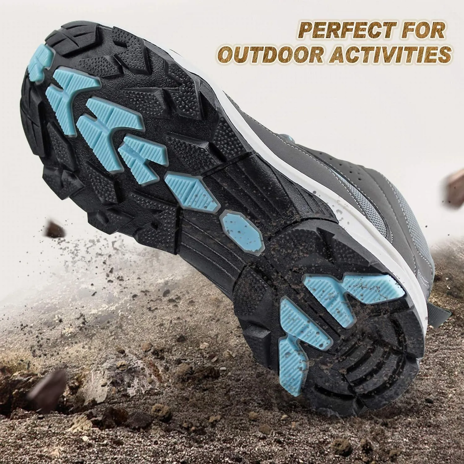 Women's Mid Hiking Boots Lightweight Outdoor Trekking Shoes